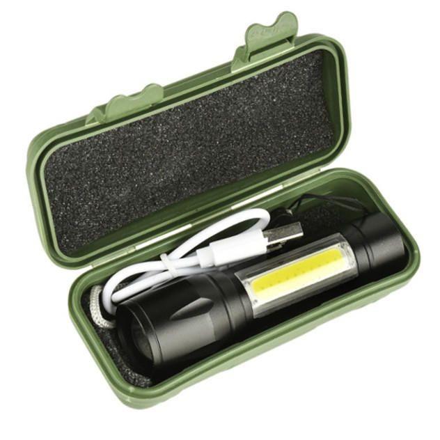 Đèn Pin Siêu Sáng Mini T1 Cao Cấp hàng nhập khẩu Chống Nước Full Box