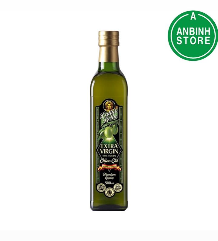 Date 2/2027 dầu oliu nguyên chất latino bella 500ml