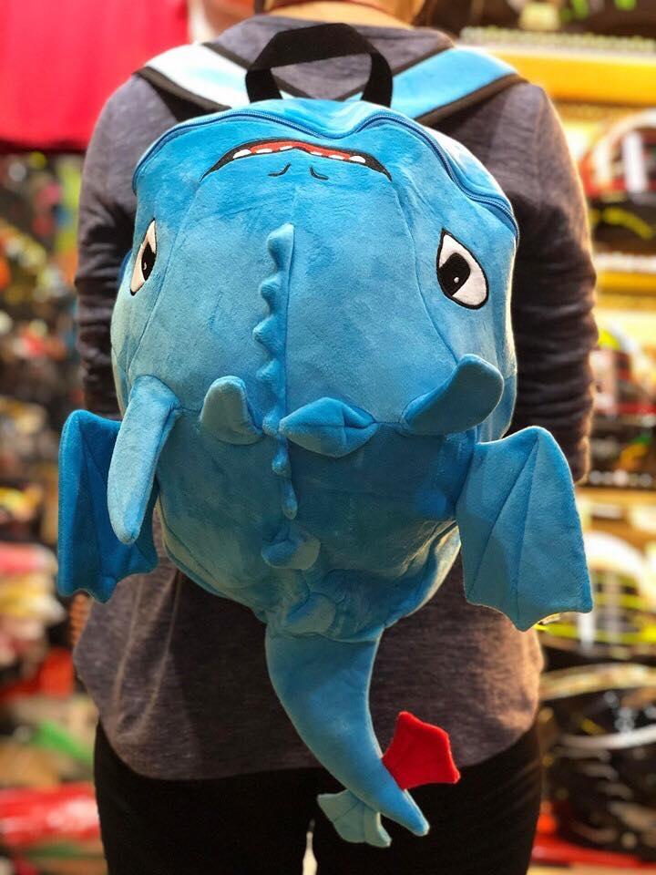 Balo Rồng vải nhung Kute hơn balo khủng long