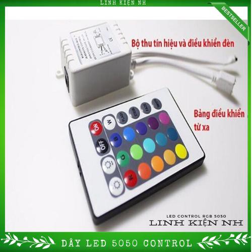 Dây led 5050 24v 5m/cuộn chống nước