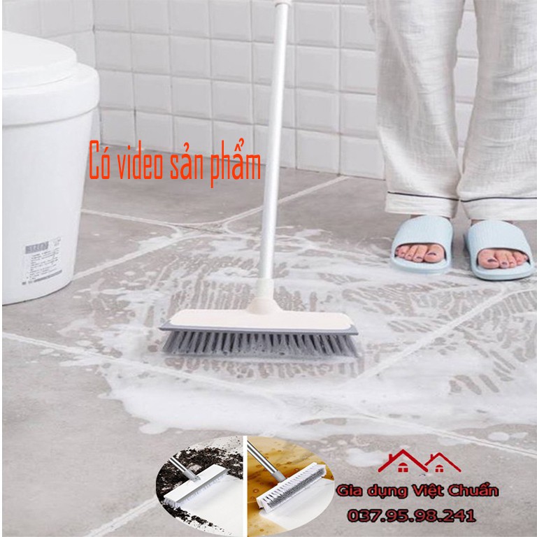 Chổi chà sàn thông minh gạt nước và quét 2 đầu tiện lợi sk351