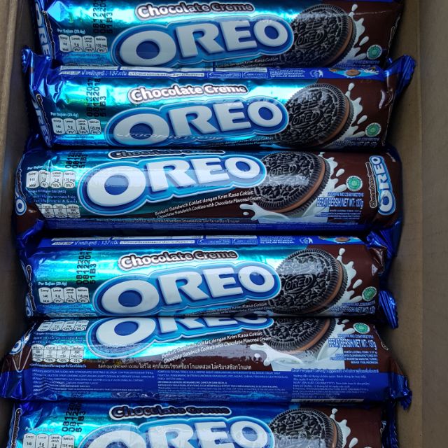 Bánh quy oreo kem vani thỏi 137g
