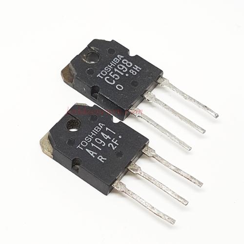 Cặp sò công suất a1941/c5198 hàng tháo máy