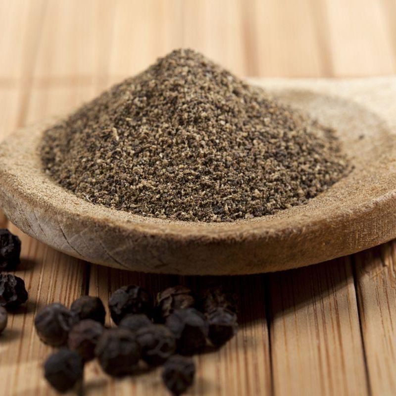 100gr tiêu bột, Hạt tiêu đen xay sẵn, tiêu bột, gia vị dùng trong nấu ăn