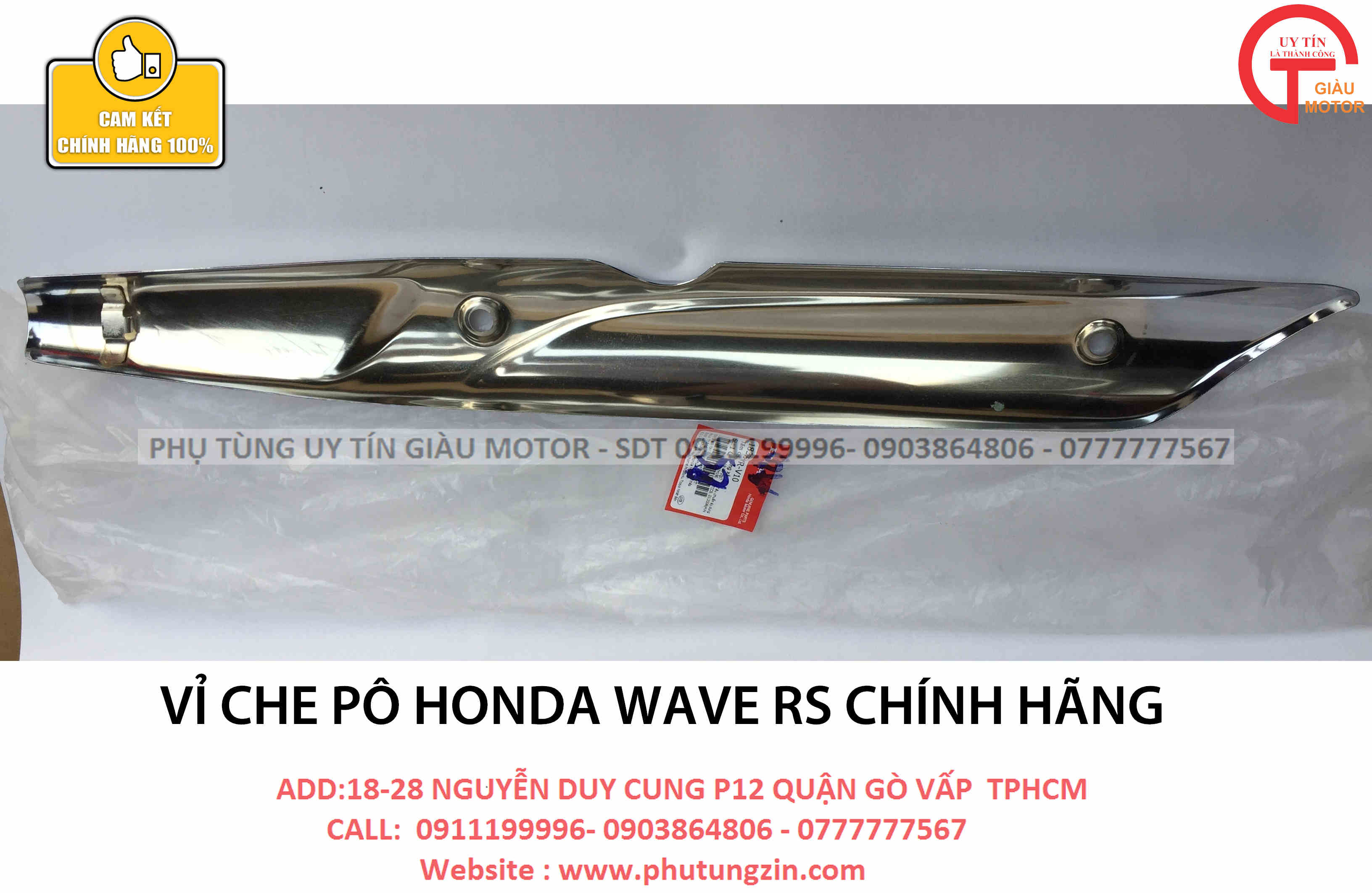 VỈ CHE PÔ HONDA WAVE RS CHÍNH HÃNG