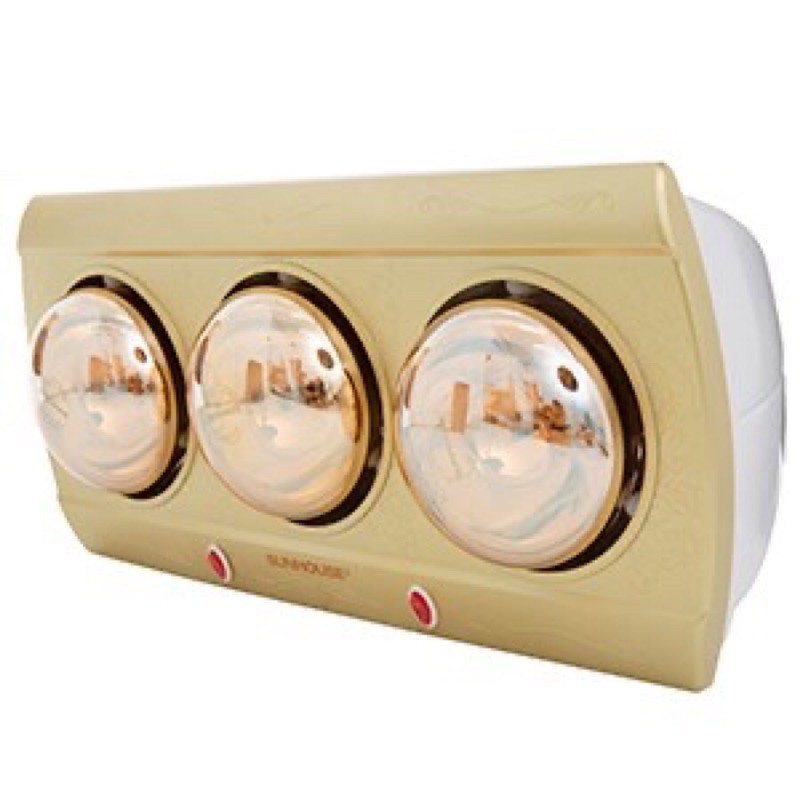 Đèn sưởi nhà tắm 3 bóng sunhouse shd3813