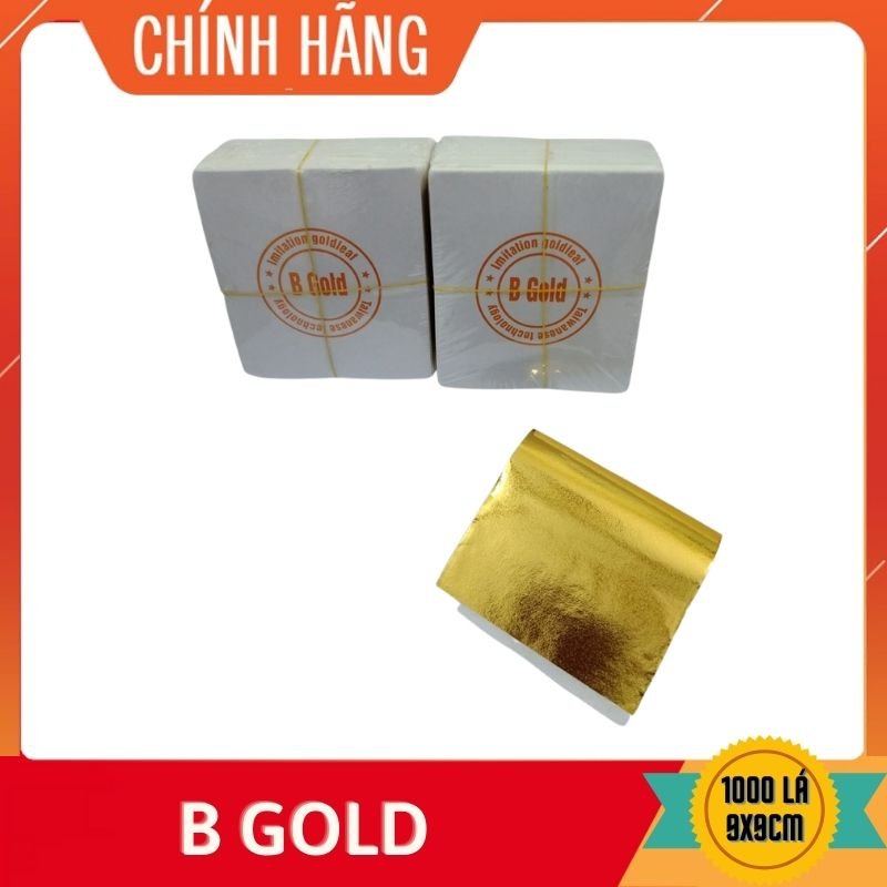 1000 lá vàng b gold ngon-bổ-rẻ dát vàng đồ trang trí nội thất, trên gỗ, kim loại, nhựa, phào chỉ pu, thạch cao, xi măng ...