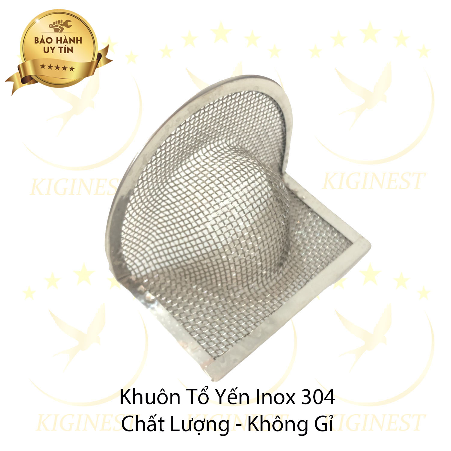 [ GIÁ ƯU ĐÃI KHÁCH] BỘ 20 KHUÔN SẤY TỔ YẾN INOX304 - LOẠI 10G- KHÔNG GỈ, CHẤT LƯỢNG