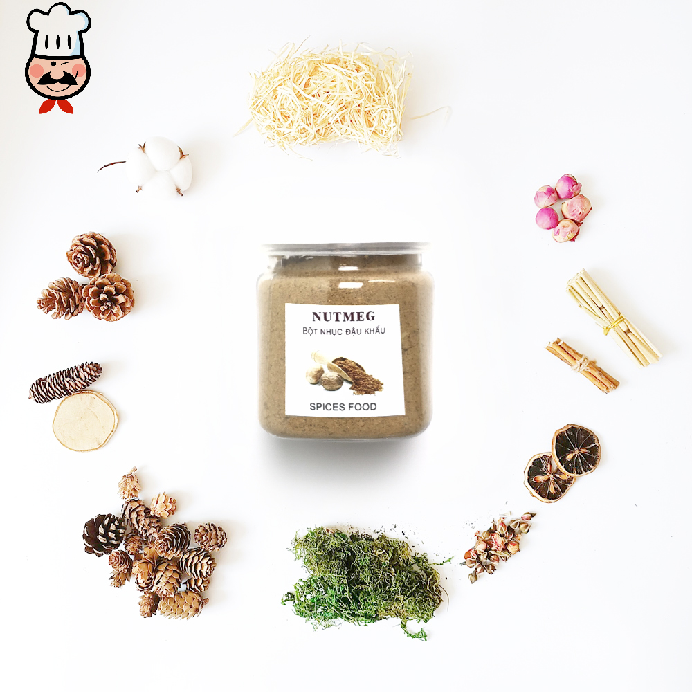 Nutmeg powder - bột Nhục đậu khấu để làm bánh