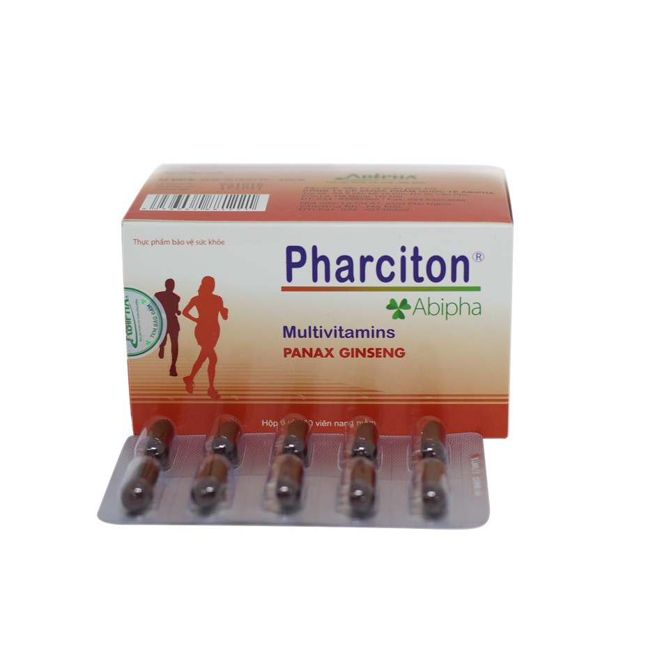 Pharciton -Bổ sung Vitamin và khoáng Chất ,giúp ăn ngon miệng (hộp 60 viên )