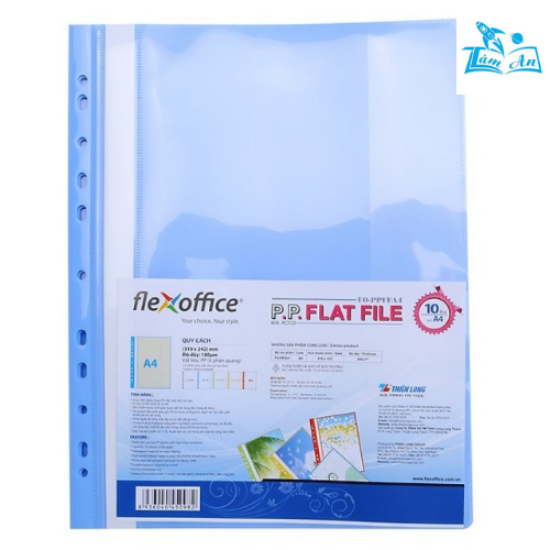 Bìa acco nhựa a4 flexoffice fo-rfa4 - bìa report file a4 flexoffice