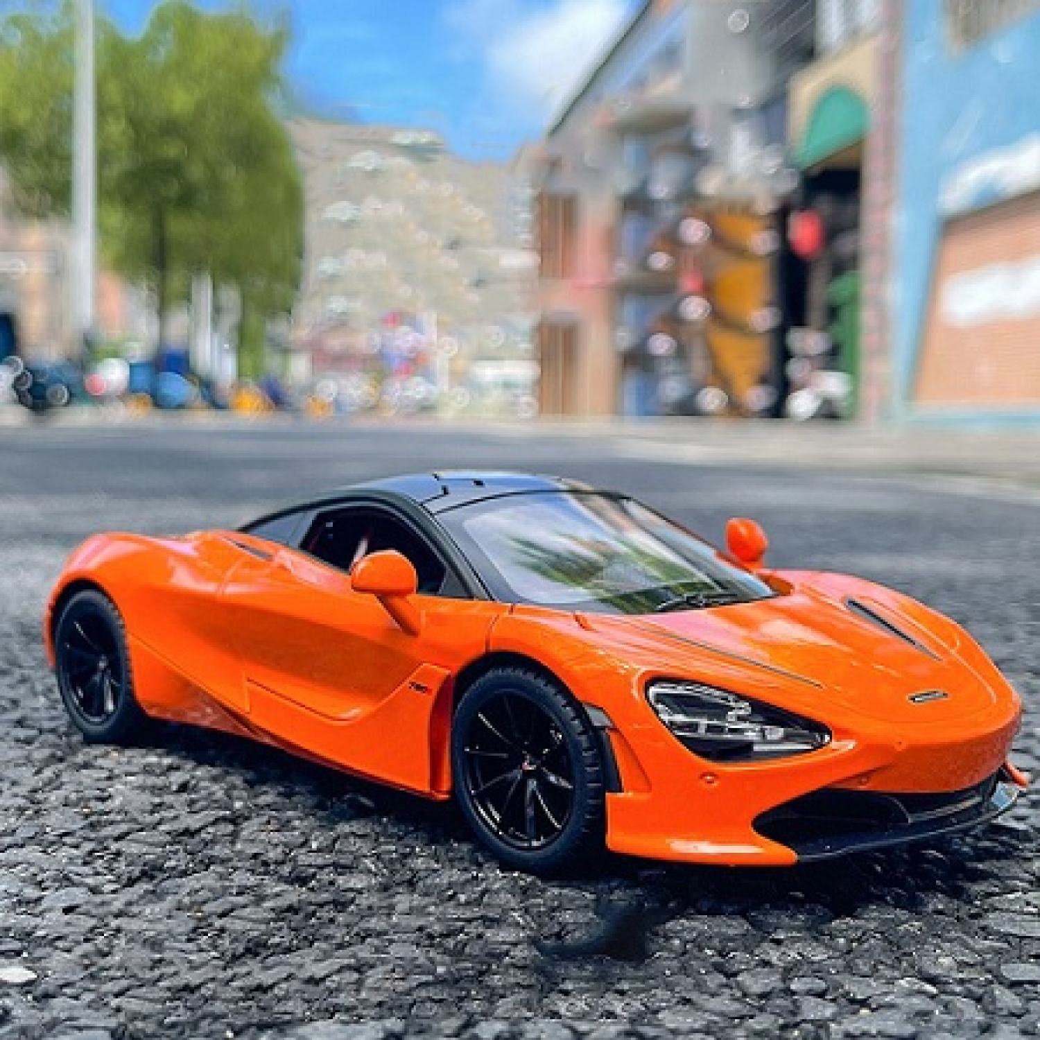 Mô hình xe mclaren 720s 1:24 jinjifang