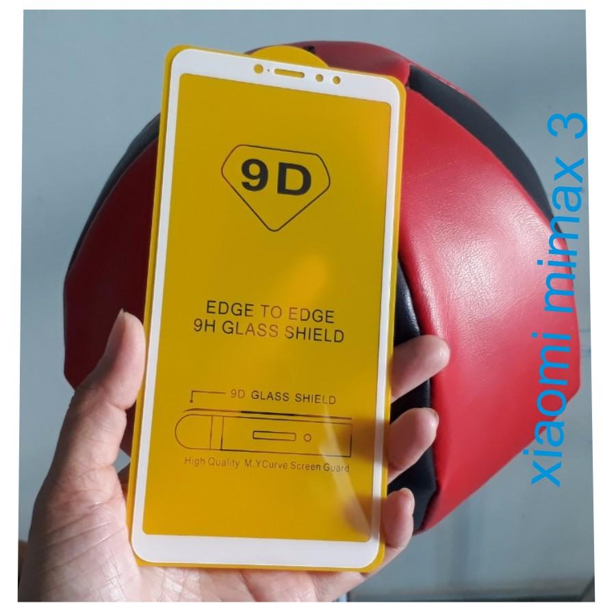 Kính cường lực full 9d cho xiaomi mimax 3