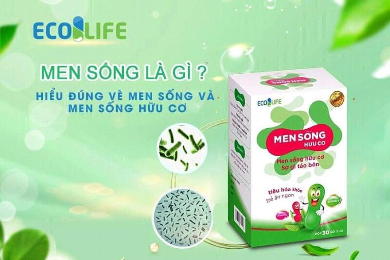 Men sống hữu cơ Ecolife