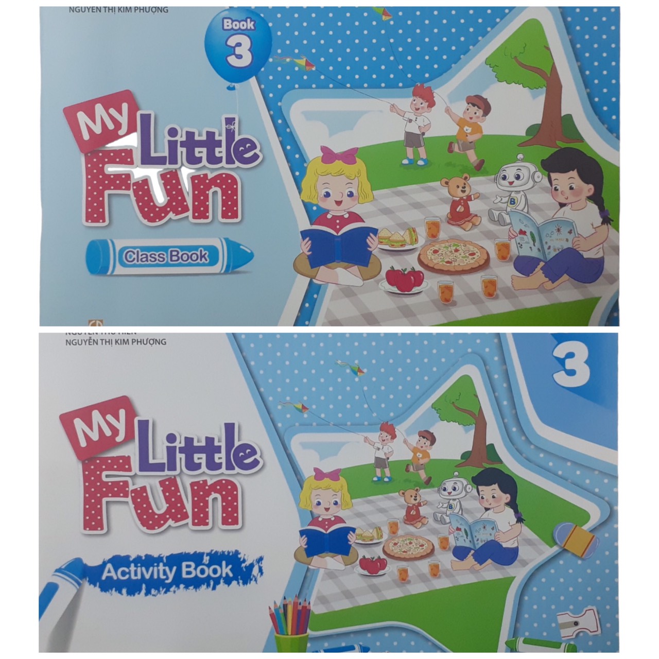 Edubook - combo tiếng anh my little fun book 3