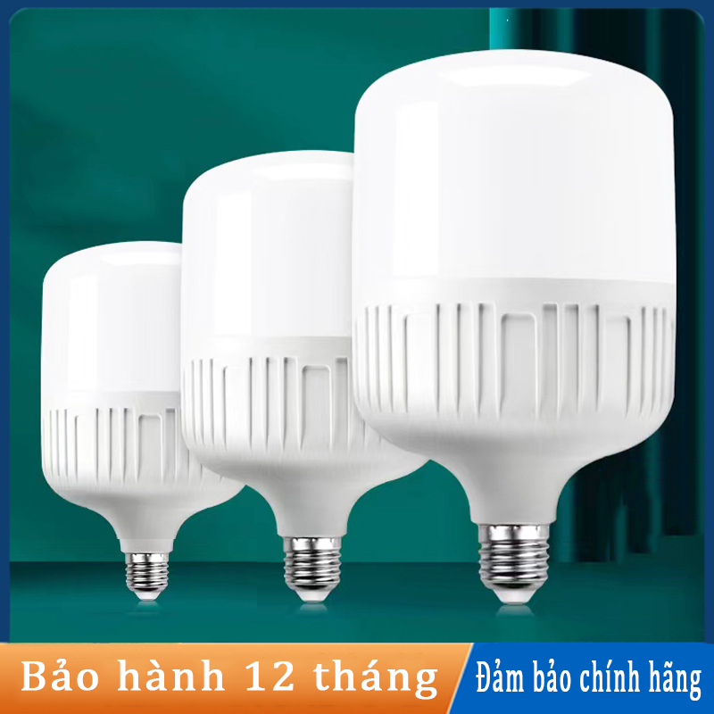 Bóng đèn LED 80W 60W 50w 40w 30w 20w 10w 5w siêu sáng tiết kiệm điện LED trụ chống nướcTrên 150.000 tặng 1 bóng đèn 5Wthêm vào giỏ hàng và cùng đặt hàng