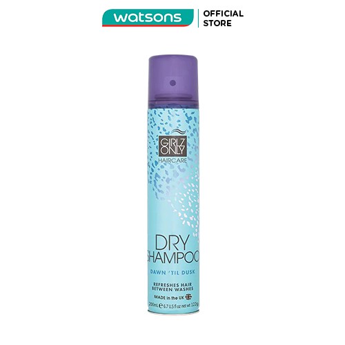Dầu Gội Khô Girlz Only Dawn Til Dusk 200ml