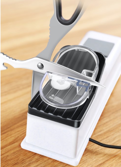 (LOẠI XỊN)Máy Mài Dao Kéo Tự Động Thông Minh,Máy mài dao kéo đa năng tự động bằng điện 220v,Máy mài dao tự động tiện lợi vô cùng trong không gian bếp gia đình 1 sản phẩm xuất sắc.