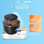 Nồi Chiên Không Dầu Philips NA322/00 4.2L|cảm ứng 16 trong 1|RapidAir Plus| Mới, Giòn hơn  - Hàng Chính Hãng