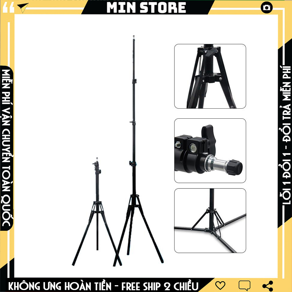 Chân đèn studio, chân đèn livestream, chụp ảnh, quay phim