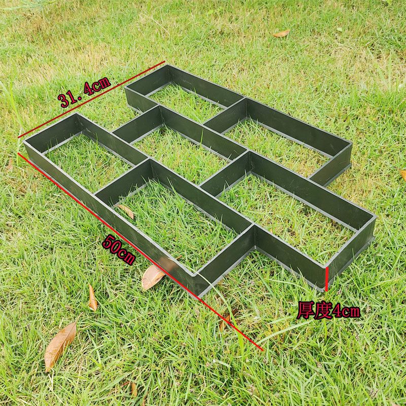 50x31 Khuôn Nhựa Bê Tông Cm Sân Vườn Gạch Lát Nền Công Cụ Lát Bánh Mì Gạch Cổ Kiểu Trung Quốc