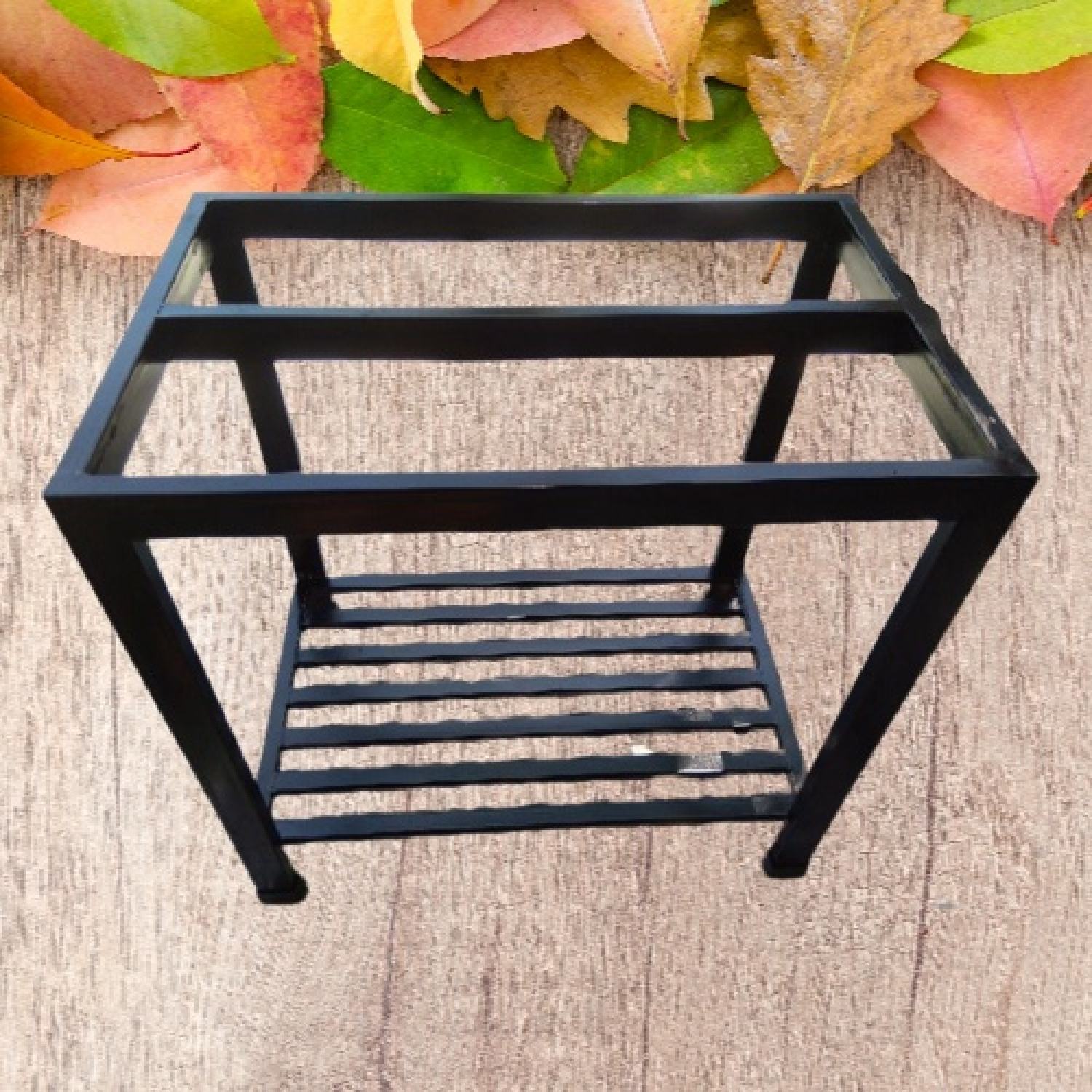 Kệ đặt bể cá. tải 500kg. dài 60. rộng 40. cao 60cm-70cm. hộp thép 2*4cm. sàn 1 để đồ
