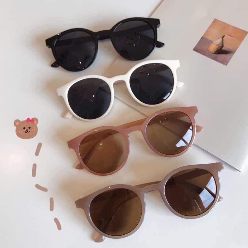 Kính mát nữ gọng tròn mắt kính nữ ulzzang nhiều màu