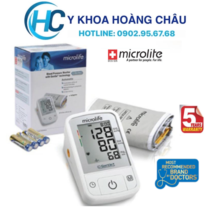 Máy đo huyết áp bắp tay Microlife A2 Classic