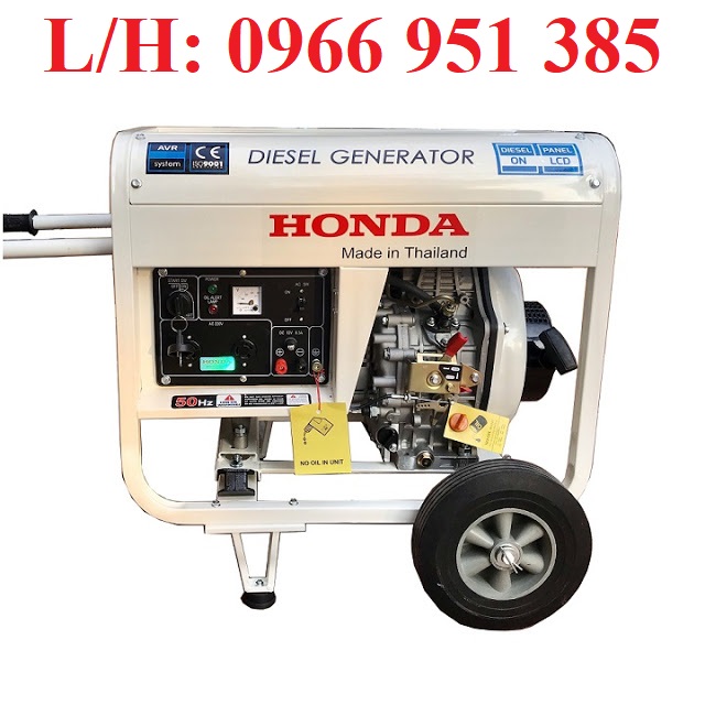 Máy phát điện honda chạy dầu hd3900e 3.5kw