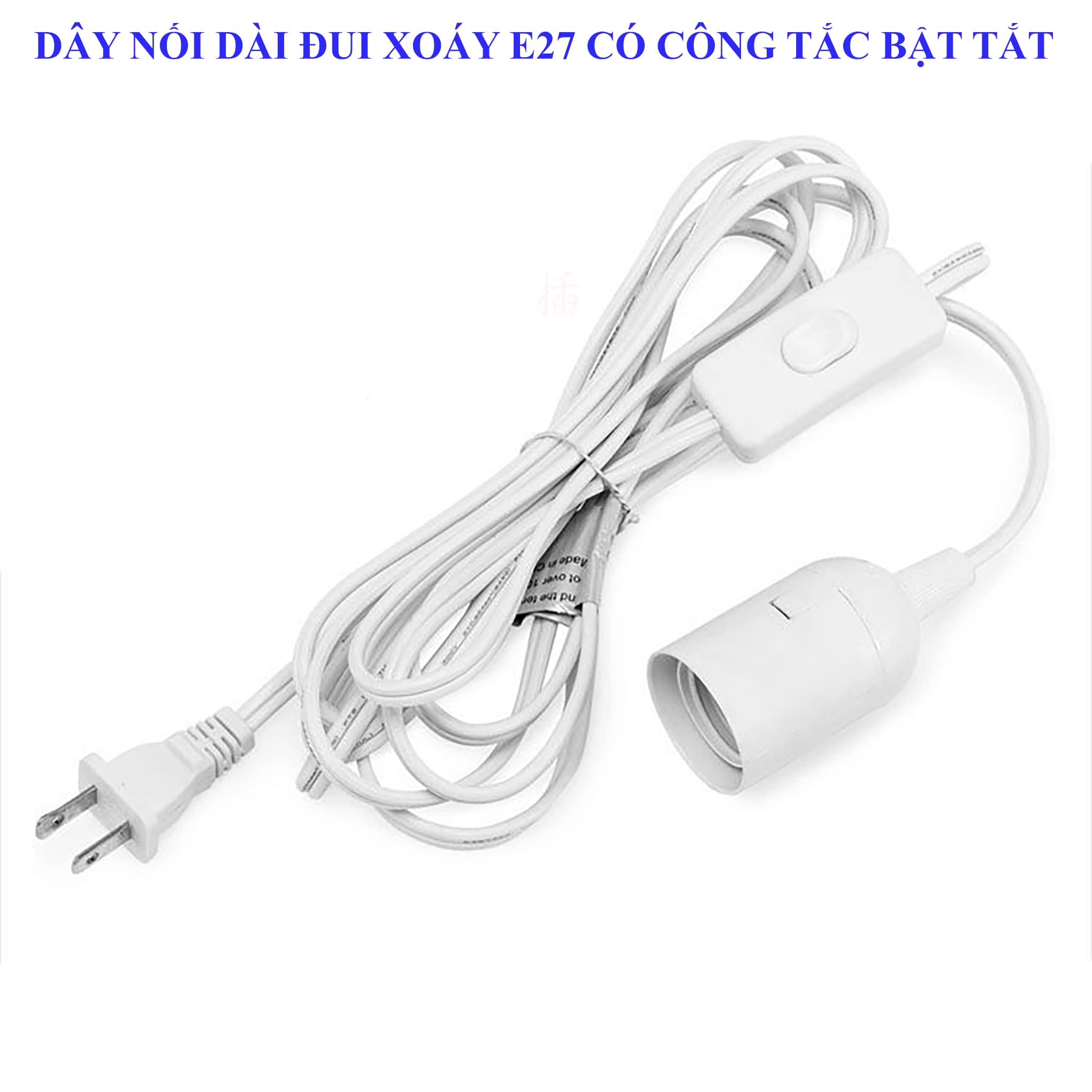 Đầu chia đui xoáy E27