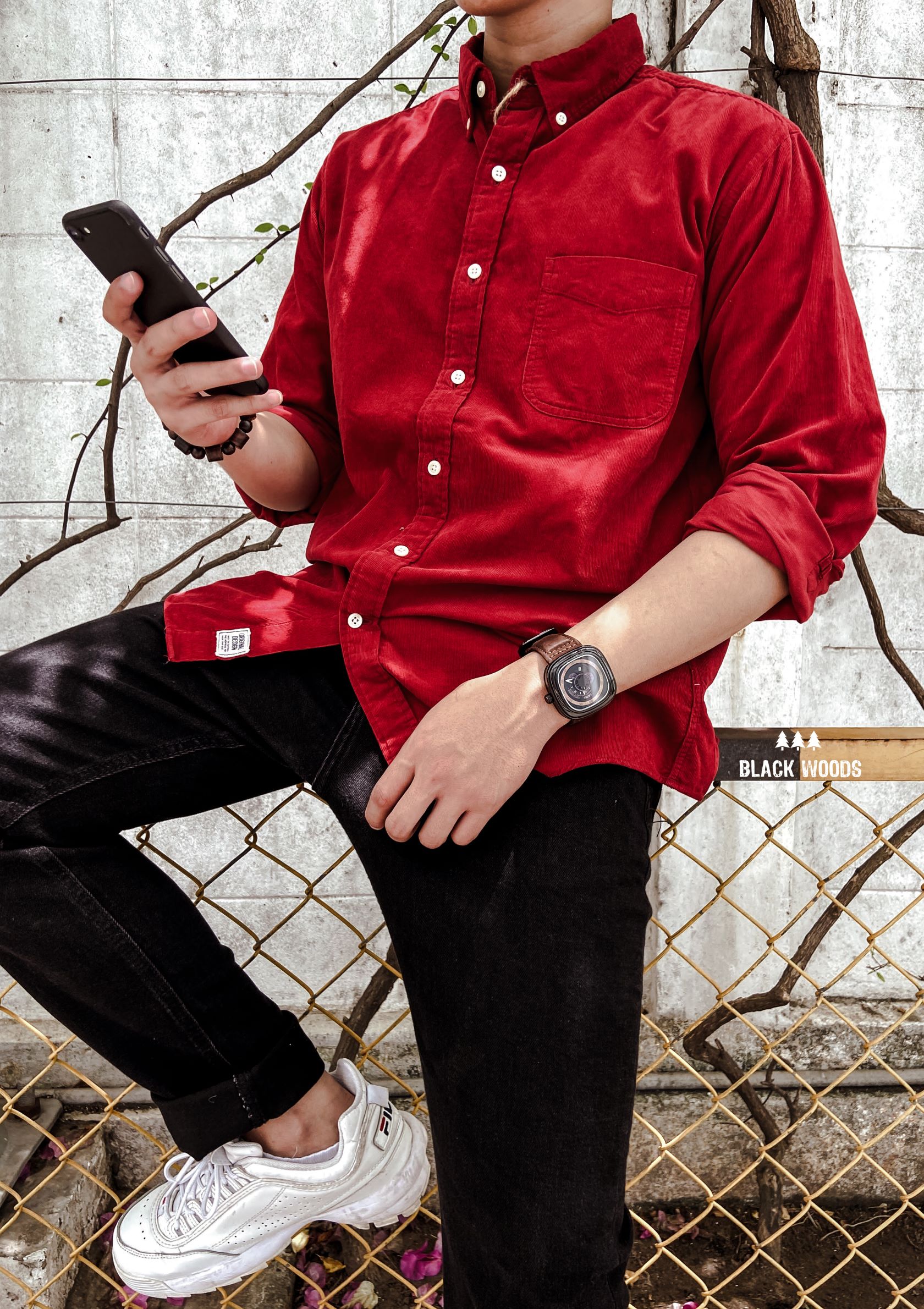 [HCM]Áo sơ mi nhung tăm unisex