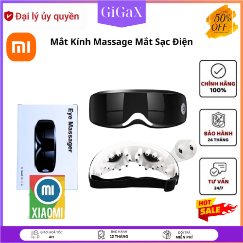 Genuine Sokany Rechargeable Eye Massage Glasses – Reduces Eye Strain, Headaches, Relaxation, Heat Vibration, Foldable, Used for Students – Office Workers - Wholesale Warehouse Gigax Mall