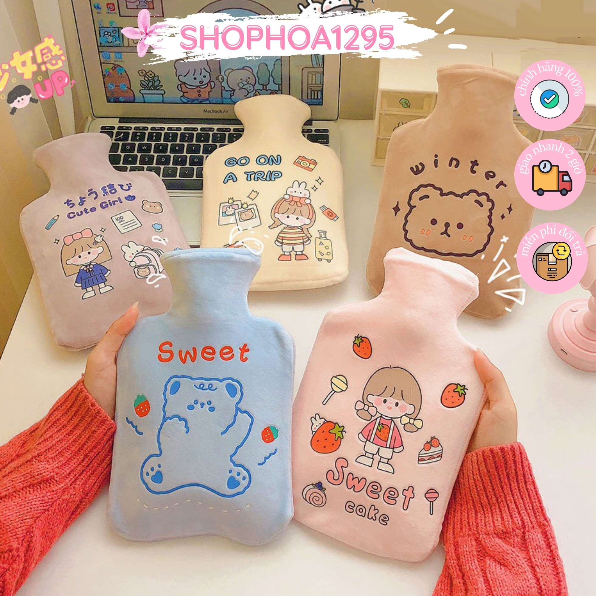 [HCM][Lấy mã giảm thêm 30%]Túi Chườm Nóng lạnh đa năng big size 1000ml  túi giữ nhiệt cơ thể  túi chườm bụng ấm giúp bạn gái đỡ đau khi đến kinh nguyệt