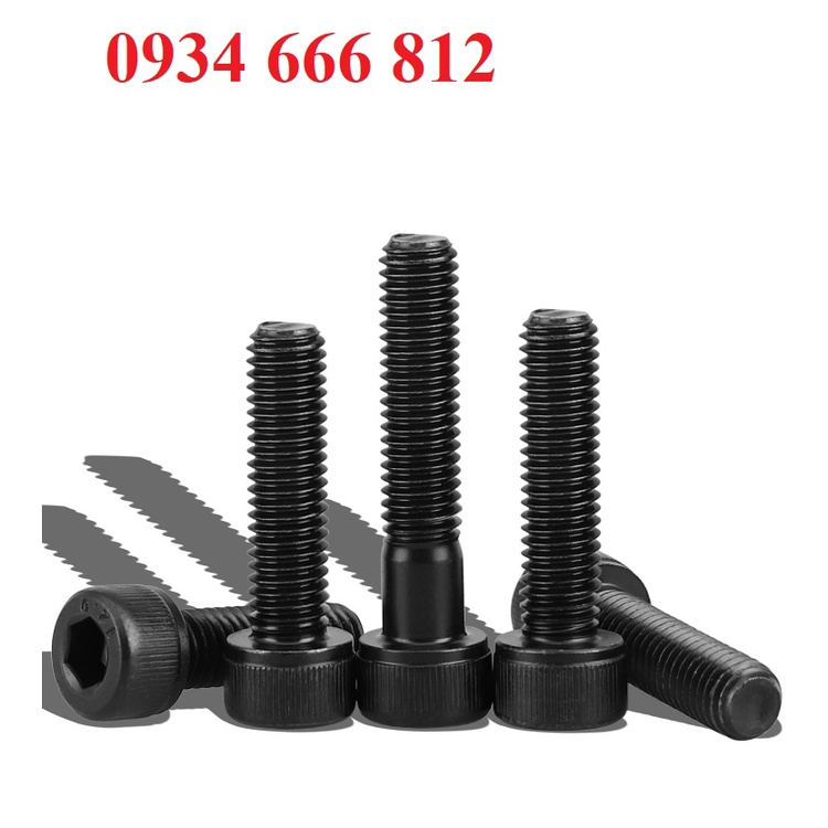 Combo 50c bulong lục giác chìm đầu trụ m5 cấp bền 12.9 m5x6, m5x8, m5x10
