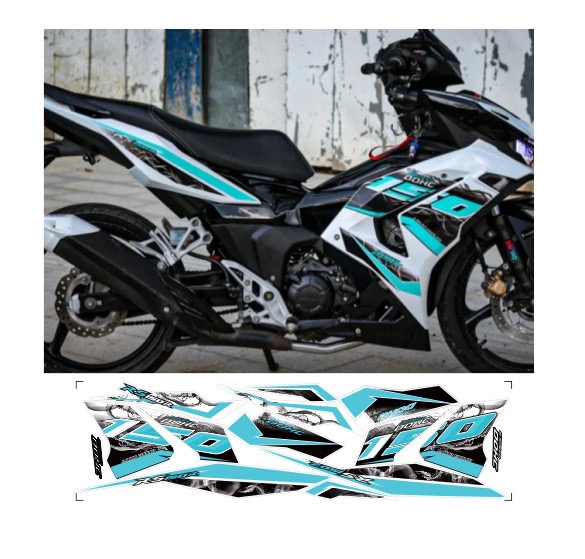 Tem rời WINNER X V3 cao cấp,chất liệu in 3 lớp ,chống nước không phai màu,