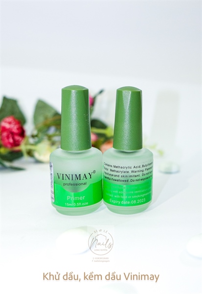 Kiềm dầu Vinimay, khử dầu trên móng