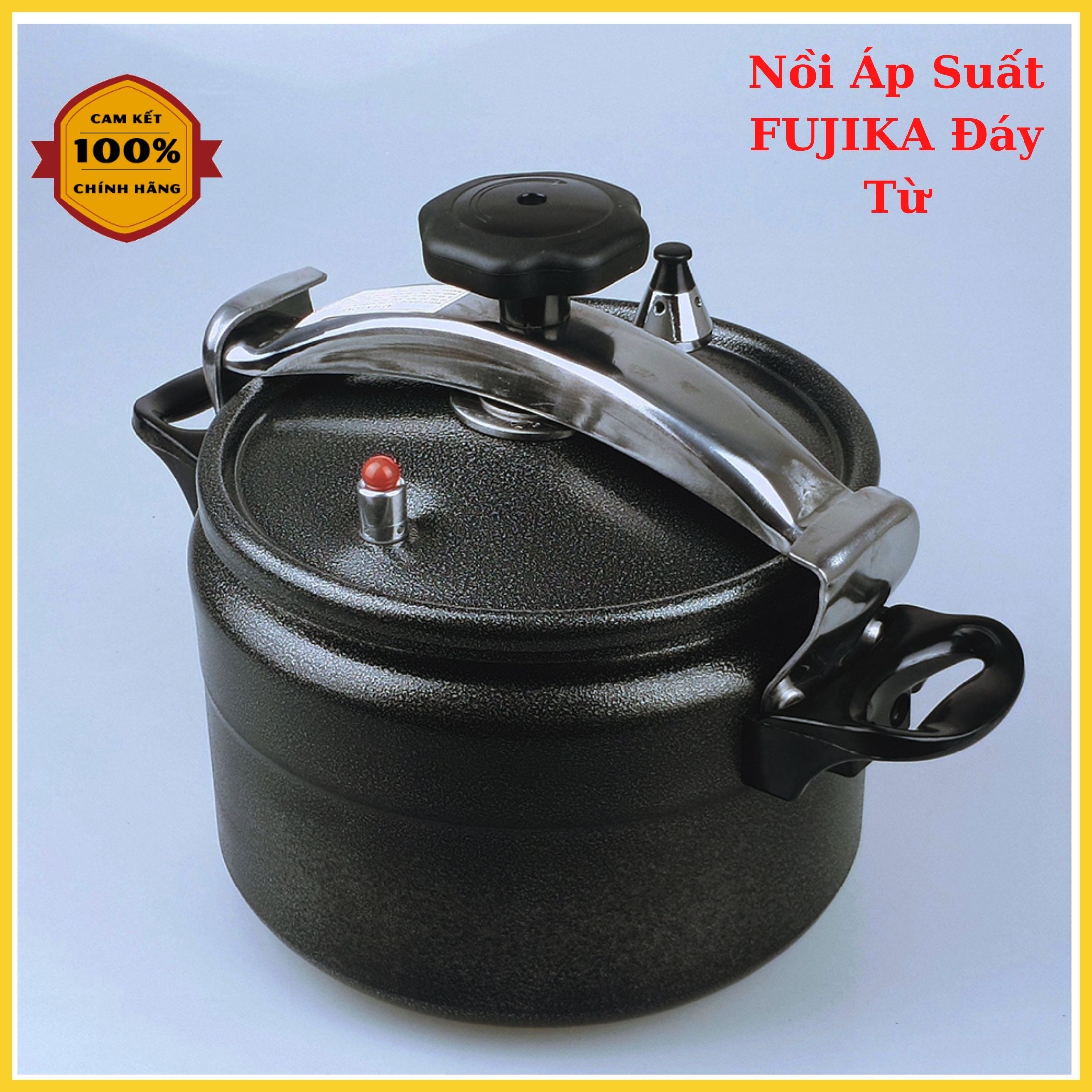 Nồi Áp Suất FUJIKA Đáy Từ Hợp Kim Cao Cấp An Toàn Nấu Được Trên Mọi Loại Bếp- [ Nhiều size :  4lit-5lit -7Lit]