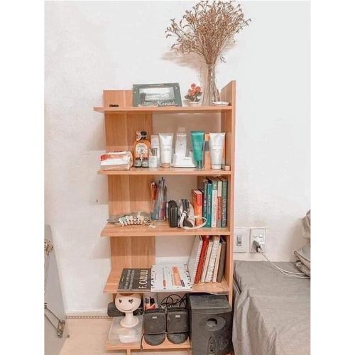 Kệ góc gỗ 5 tầng đa năng - Kệ sách gỗ - Kệ để đồ đa năng trang trí nhà cửa , kệ gỗ tự tháo lắp dễ dàng , giá rẻ chất lượng
