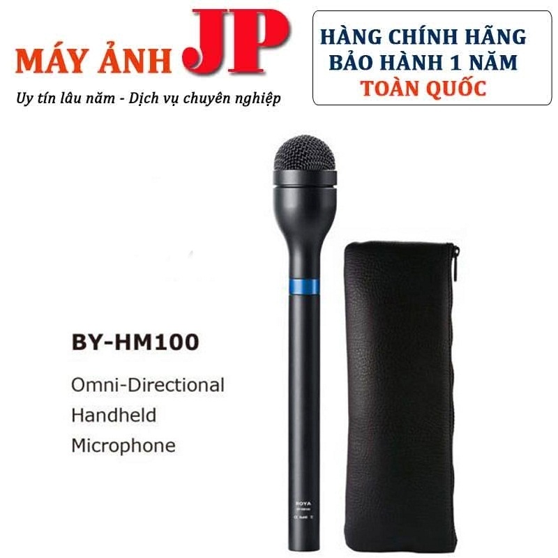 Micro phỏng vấn cho phóng viên boya by-hm100