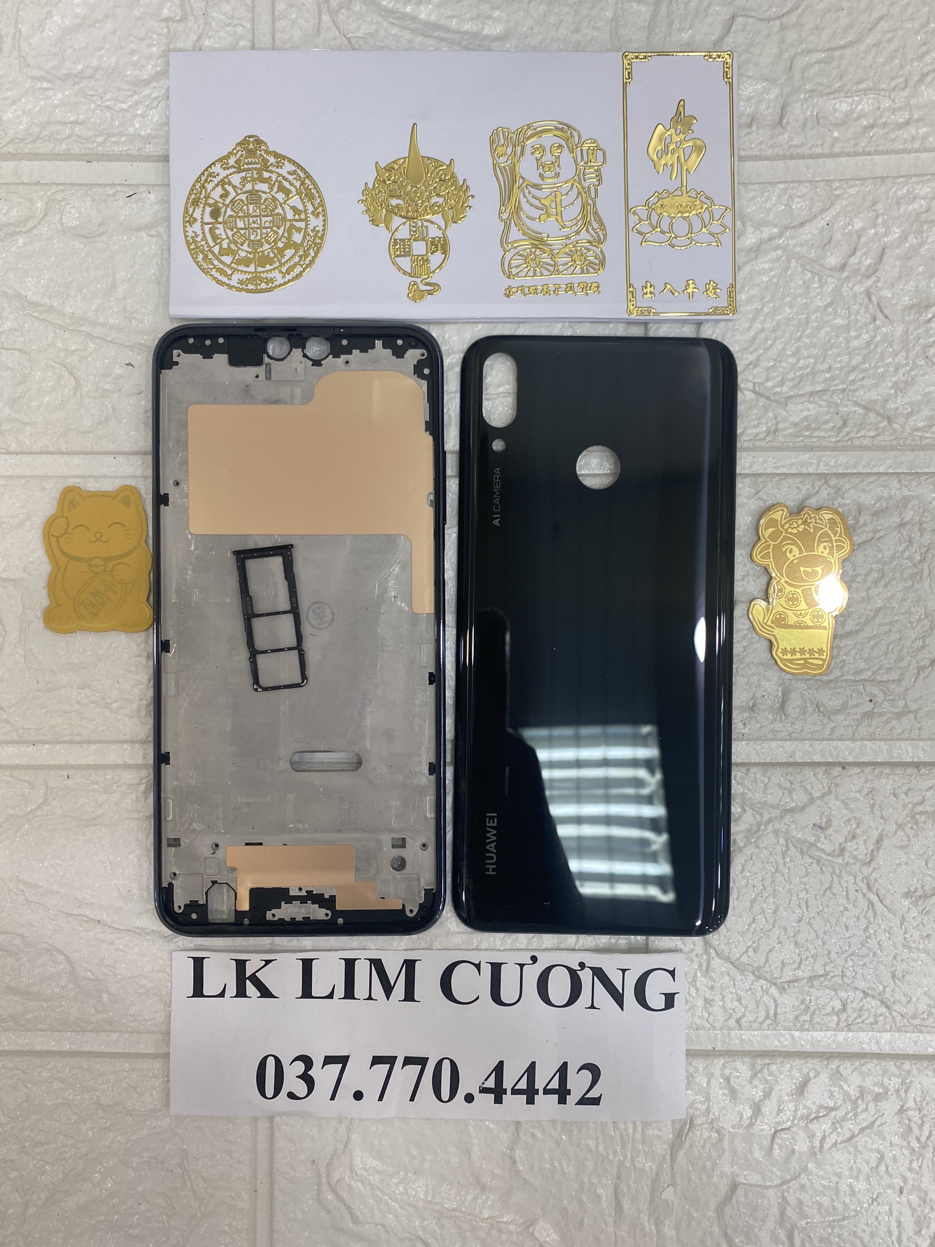 Bộ vỏ huawei y9 2019