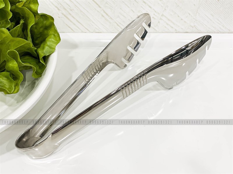 Kẹp gắp đa năng edelkochen 25cm - inox 18/10