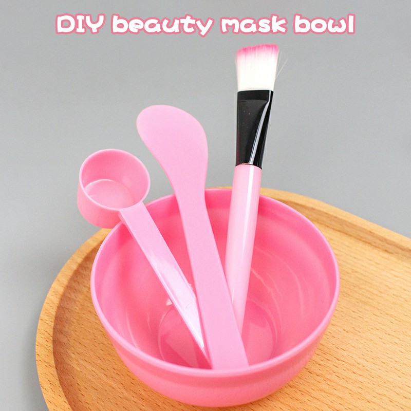 Beauty Spa Mask Tool Mặt nạ bát điều hòa bát khuấy nhựa đo muỗng mặt nạ bàn chải FAVOURIE