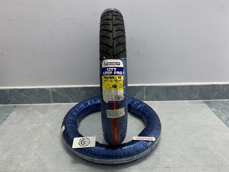 Vỏ lốp xe MICHELIN CITY GRIP PRO Không ruột size 14, 17 inch