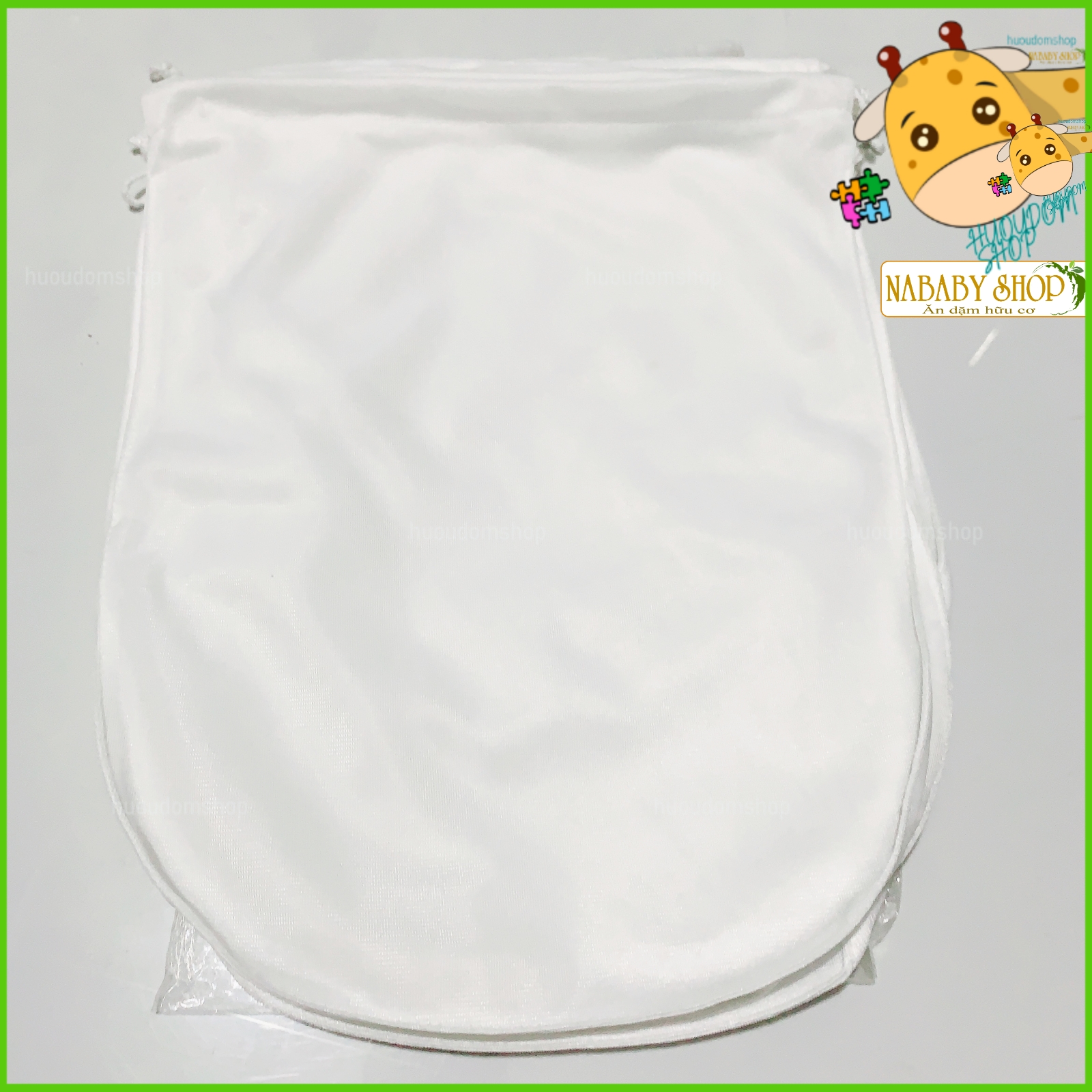 Túi lọc đa năng 25x35cm, túi lọc sữa đậu nành, túi vắt sữa hạt, sữa chua - vải nhật mịn