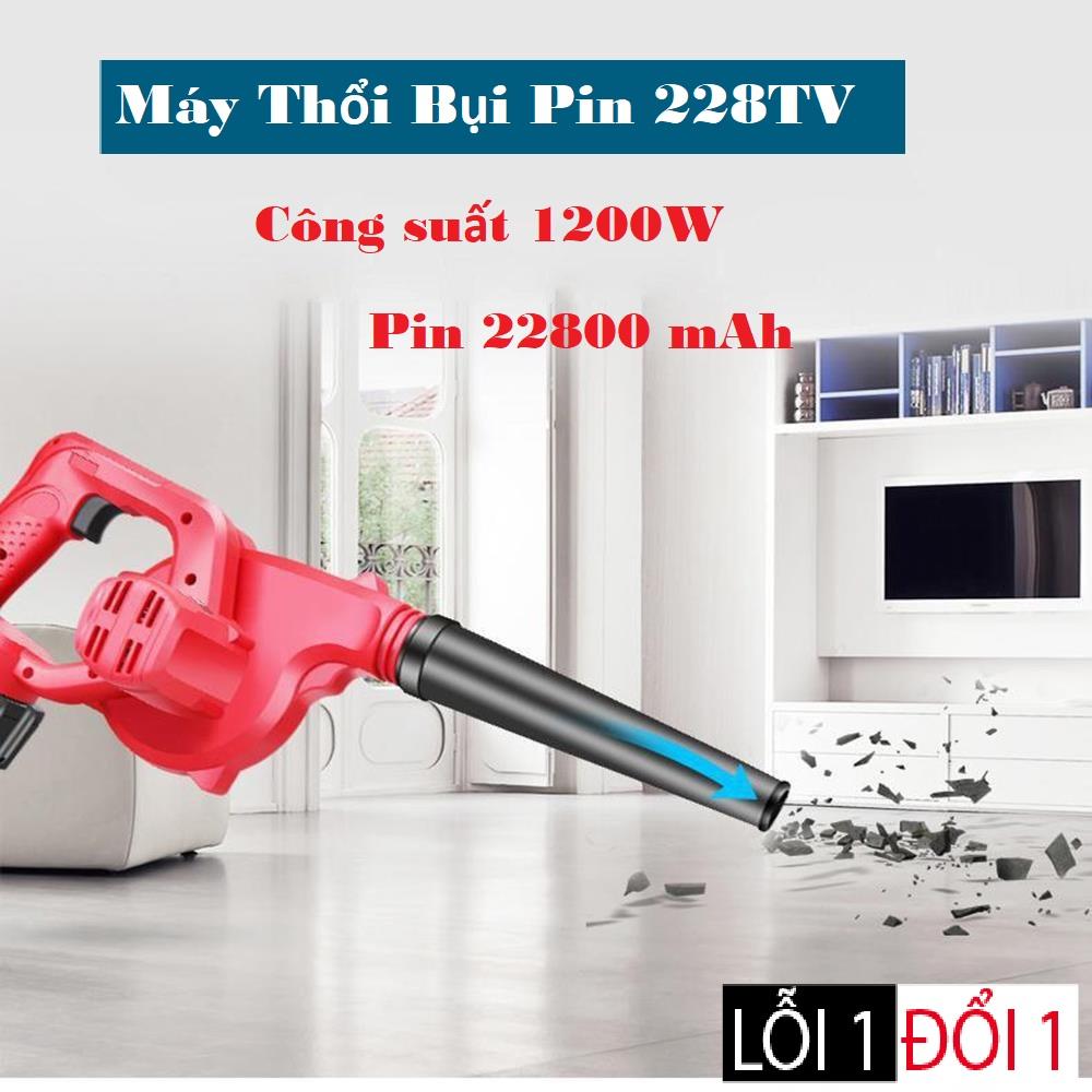 Chọn mua máy hút bụi gia đình, may hut bui hut nuoc, máy thổi bụi không dây pin 228tv công suất 1200w thổi mạnh, làm sạch nhanh, sử dụng pin 21v tiện lợi phạm vi sử dụng rộng - bigsale 50%.