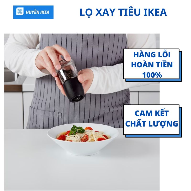 Lọ xay tiêu IKEA lõi gốm siêu bền