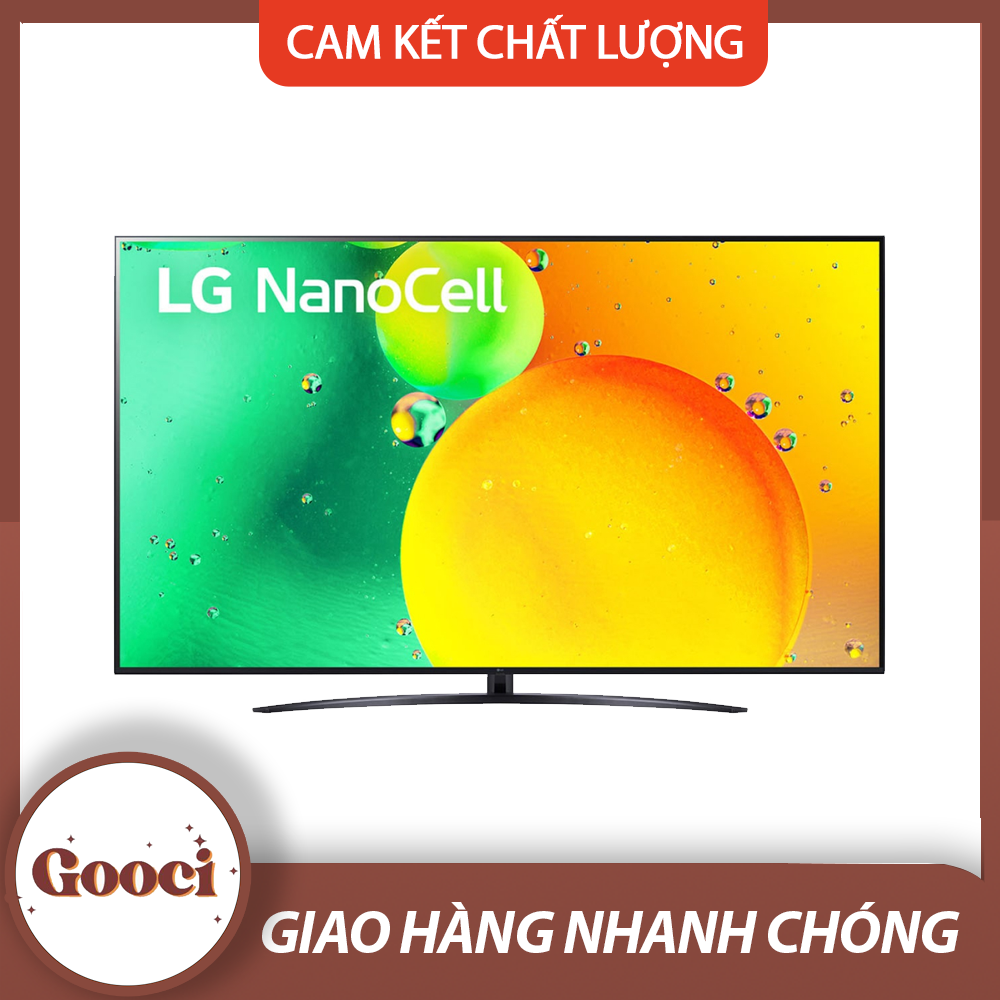 Smart tivi nanocell lg 4k 43 inch 43nano76sqa
