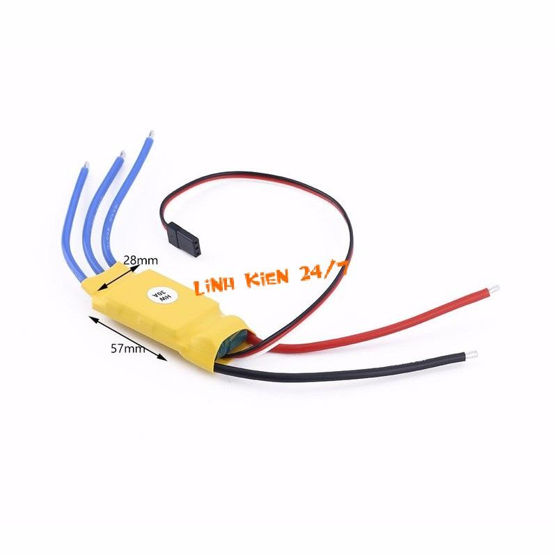 Mạch điều tốc động cơ 3 pha esc 30a
