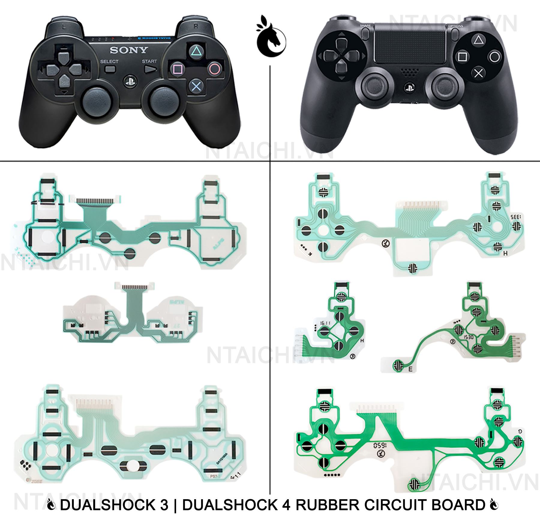 Vỉ mạch tay cầm Dualshock 4 | Ribbon Circuit Board For Dualshock 4
