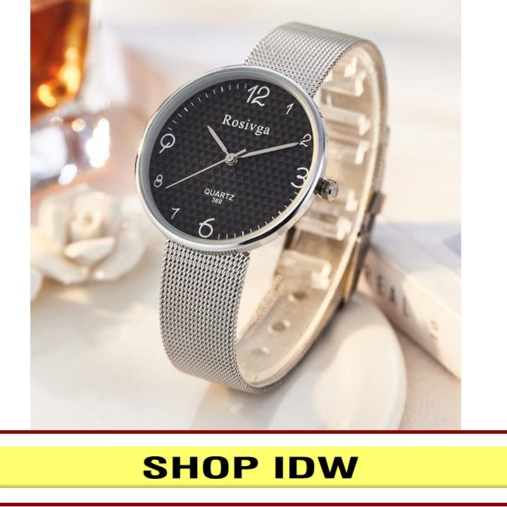 Đồng hồ nữ dây hợp kim thời trang Rosivga IDW S2721
